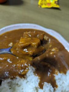 牛バラ肉のアップ
