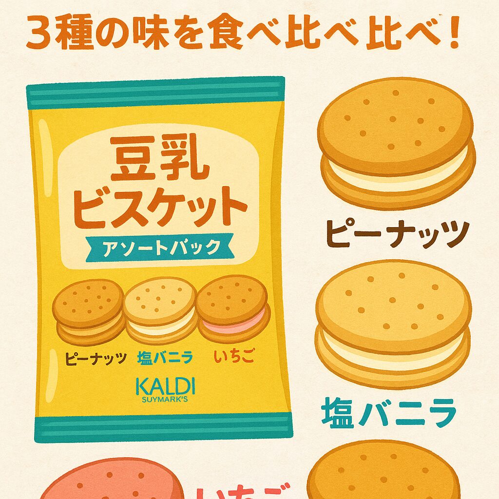 豆乳ビスケットアソートのアイキャッチ