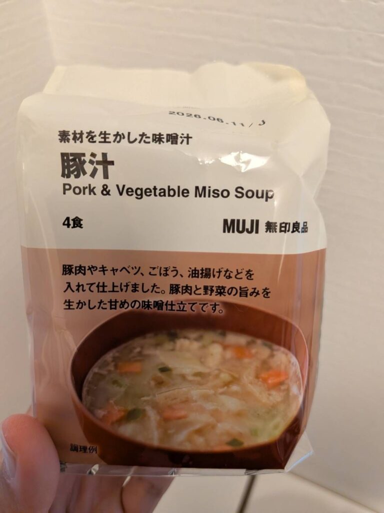 無印良品・豚汁