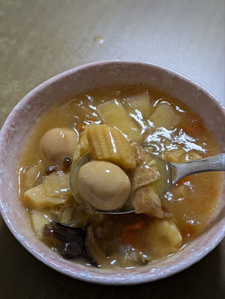 無印の八宝菜の中身