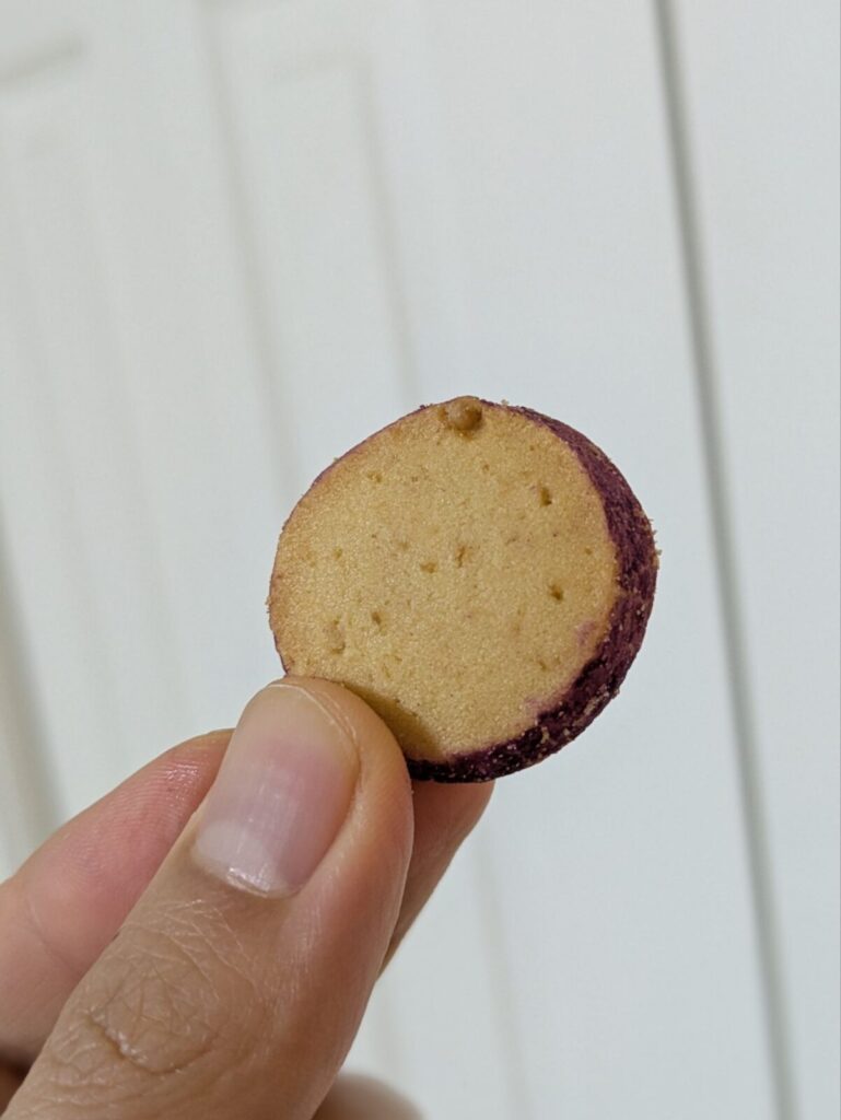 さつまいものクッキーの中身