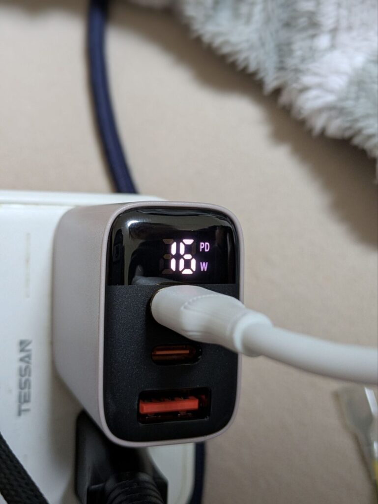 K35のディスプレイ表示