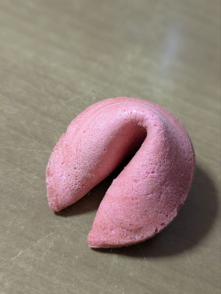 フォーチュンクッキーの中身