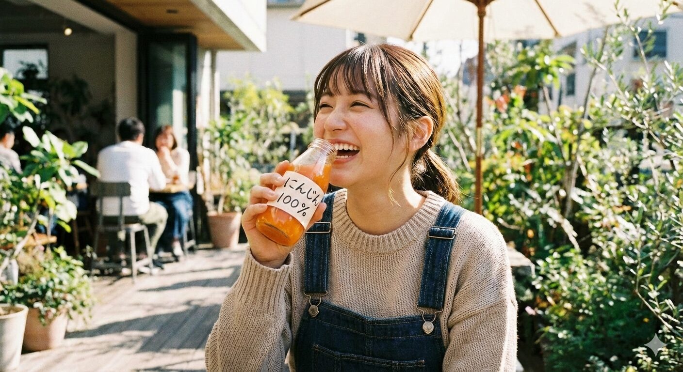 にんじんジュースのアイキャッチ