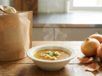 今井ファーム淡路島たまねぎスープ300gを買ってみた｜個包装と迷ったけど大容量が正解だった話のアイキャッチ