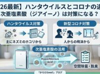 ハンタウイルスとコロナの違いジアイーノ対策