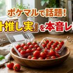 ポケマル・ミニトマト・出汁推し実のアイキャッチ