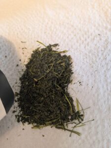 ポケマルで買った茶葉の中身